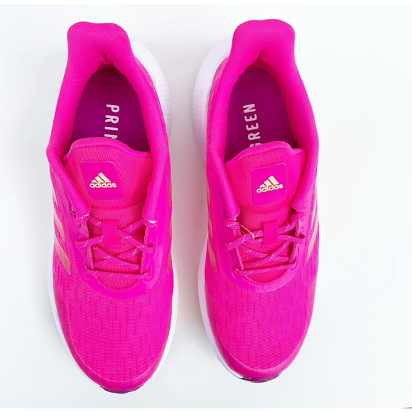 adidas EQ21 Run Pink | Size 6 Youth = Women’s 7.5 | Model GY2736 | Running Shoes - Picture 2 of 9